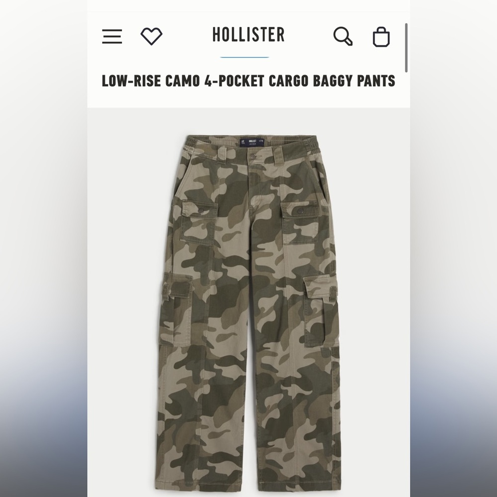 Hollister cargo pants
